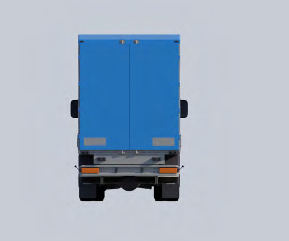 A 40-foot container holds about 120 cubic metres of AquaBox tank