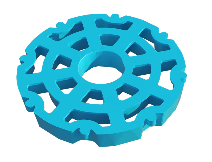 BlockTech sectional lid — perforated cap disc