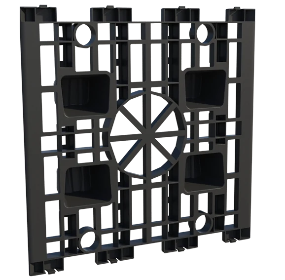 BlockTech side panel — perimeter wall element